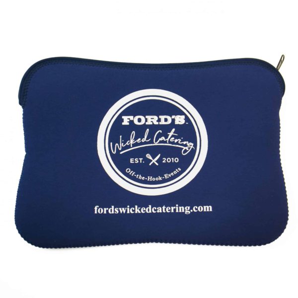 Back of Ford's Fish Shack Laptop Sleeve