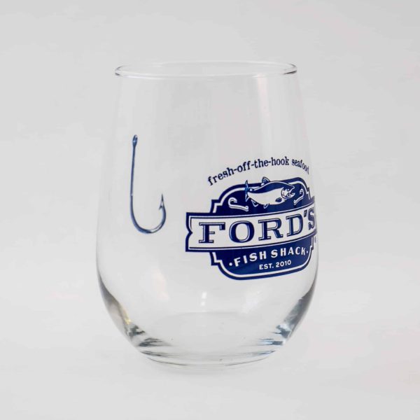 Ford's Fish Shack Wine Glass