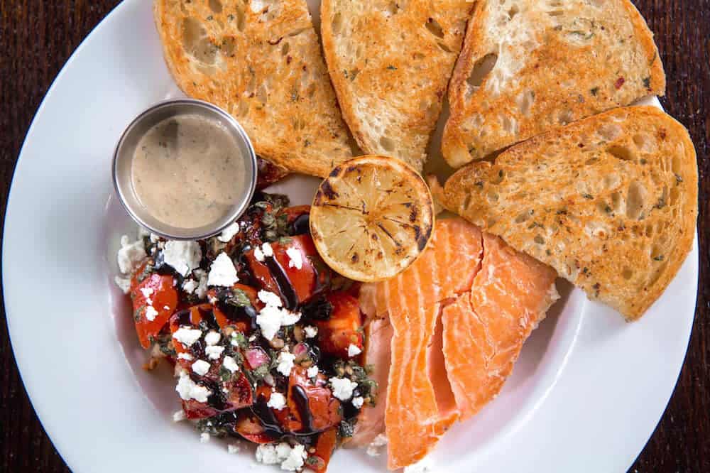 Tenth Day of Ford’s Favorites – Smoked Salmon Bruschetta